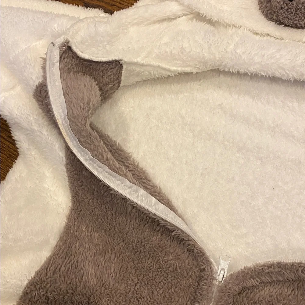 White Bear Onesie Costume - Picture 3 of 4